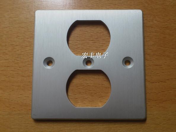 Wall intercalation aluminum alloy wall insert wall inserts panel suitable for two American socket cores
