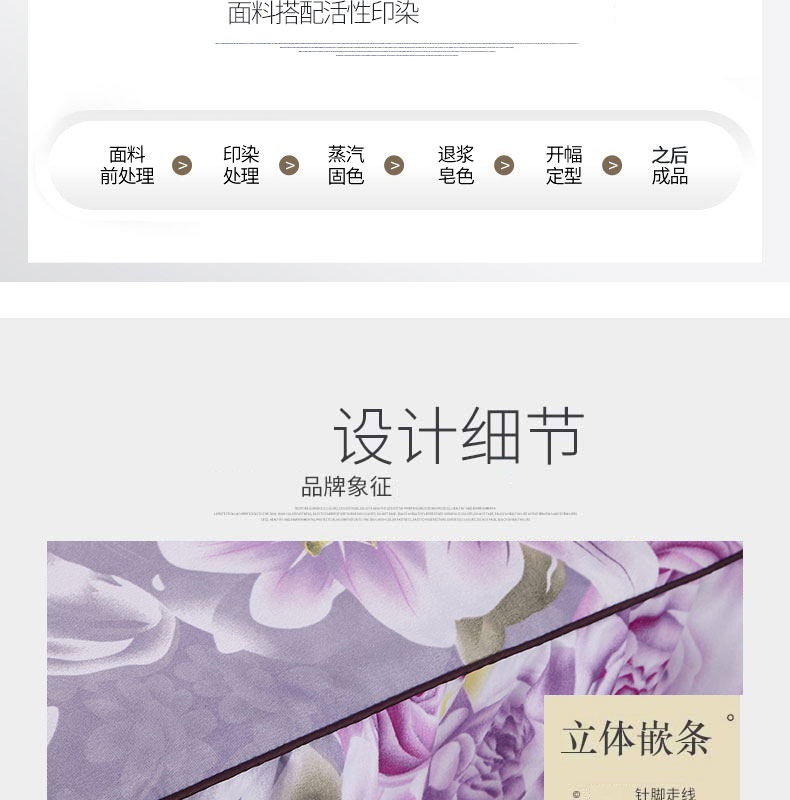 Bộ đồ giường bằng vải cotton bốn mảnh trải giường bằng vải bông 1.8m / 1.5 bộ giường đôi công chúa gió 2.0 tấm chăn gối chăn