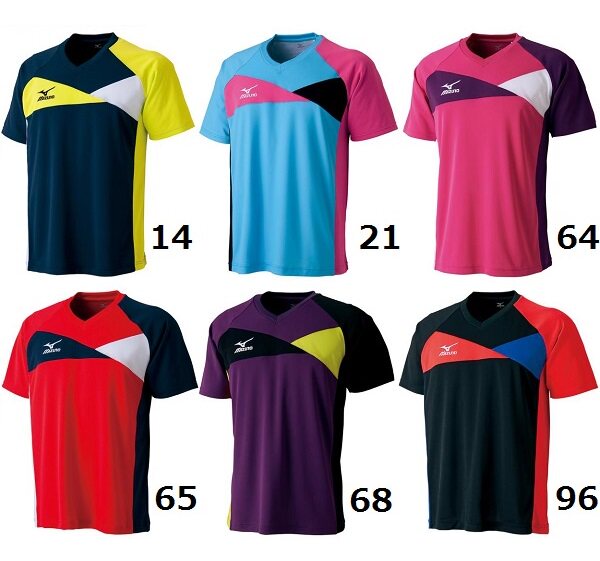 -Japan-Mizuno Meijin thick GAME SHIRTS ping pong short sleeve T-shirt 82JA5500