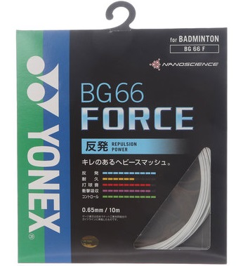 - Japan-YONEX BG66 FORCE Badminton Racket Line BG66F
