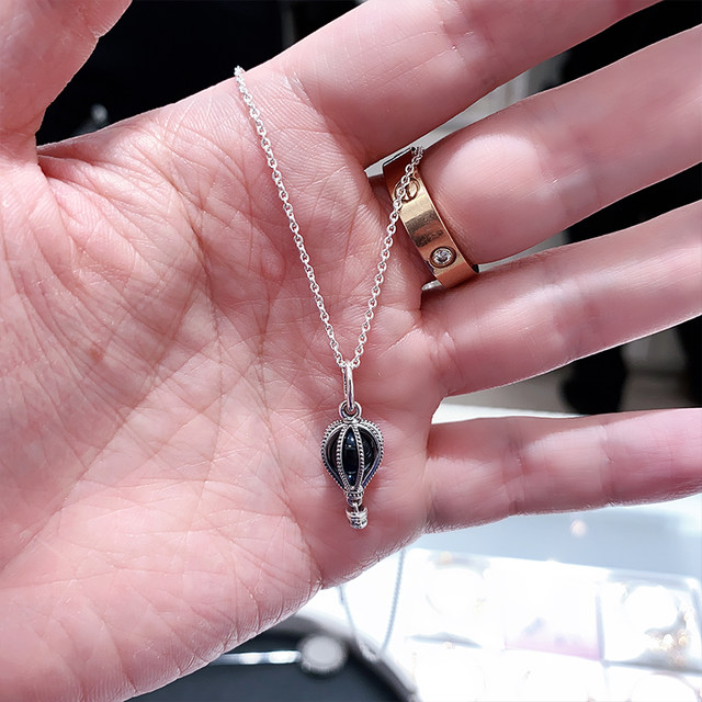 Rose Gold Pandora Necklace Womens PANDORA Link Silver Chain