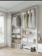 Stainless steel simple modern light luxury storage cloakroom