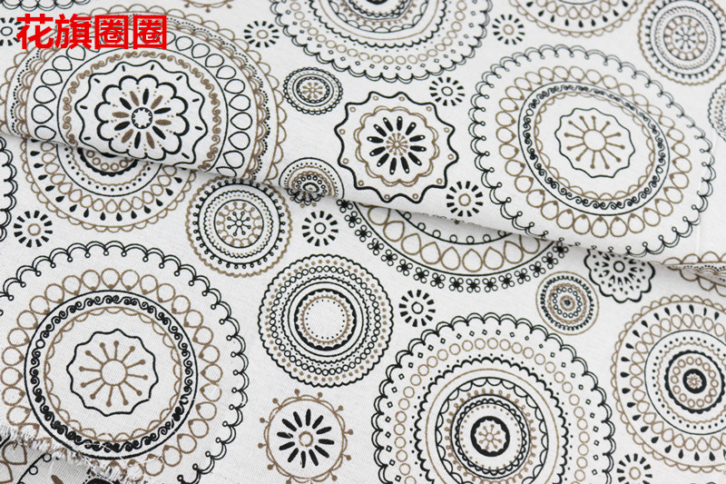 Vải cotton và vải lanh Mục vụ vải lanh hoa vải màn Sofa vải nền handmade vải lanh tự làm - Vải vải tự làm vải nỉ cứng
