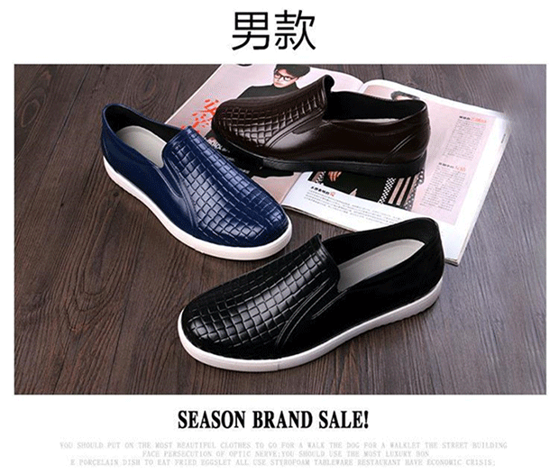 Người lớn thời trang giúp đỡ thấp mưa khởi động nam giới và phụ nữ rửa xe cao su không thấm nước khởi động mưa khởi động non-slip bếp đầu bếp ngắn ống làm việc giày nước dép đi mưa nam