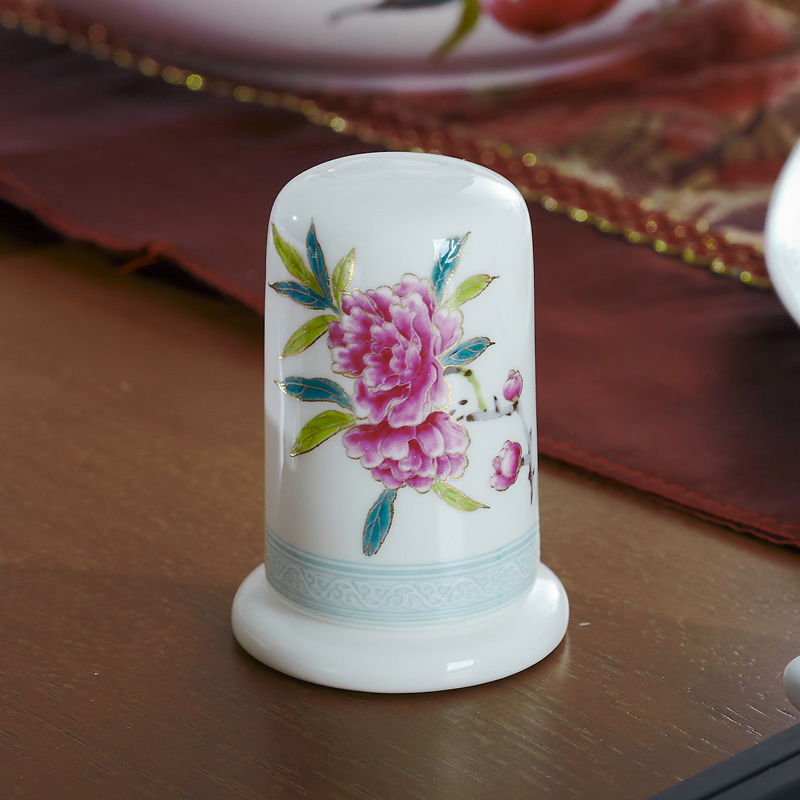 Red xin 56 head of jingdezhen ceramic tableware suit to use dishes Chinese porcelain tableware ceramic bowl classical dishes