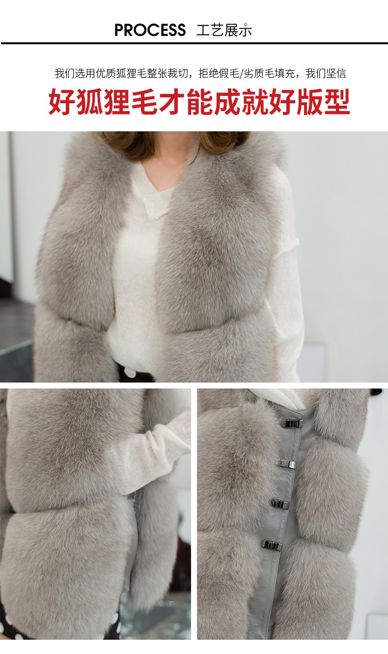 Manteau de fourrure femme - Ref 3172811 Image 15