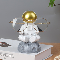 Creative cute astronaut astronaut glasses shelf living room office decoration glasses display stand ornaments