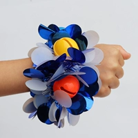 Фэнтези -красочный колокольчик синий и белый 10 установка