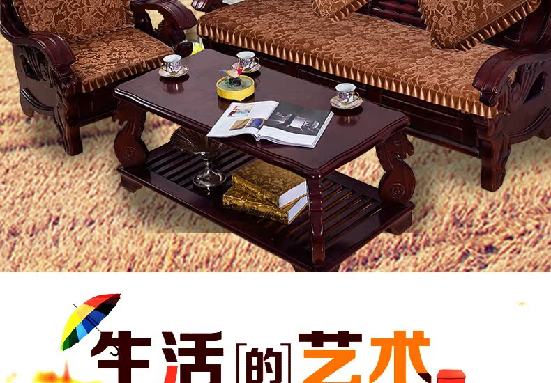 Màu đỏ rắn sofa gỗ đệm Xiêm kết hợp sofa gỗ đệm dày ghế liên bang đệm có thể tháo rời và có thể giặt bốn mùa phổ quát ghế đệm ngồi