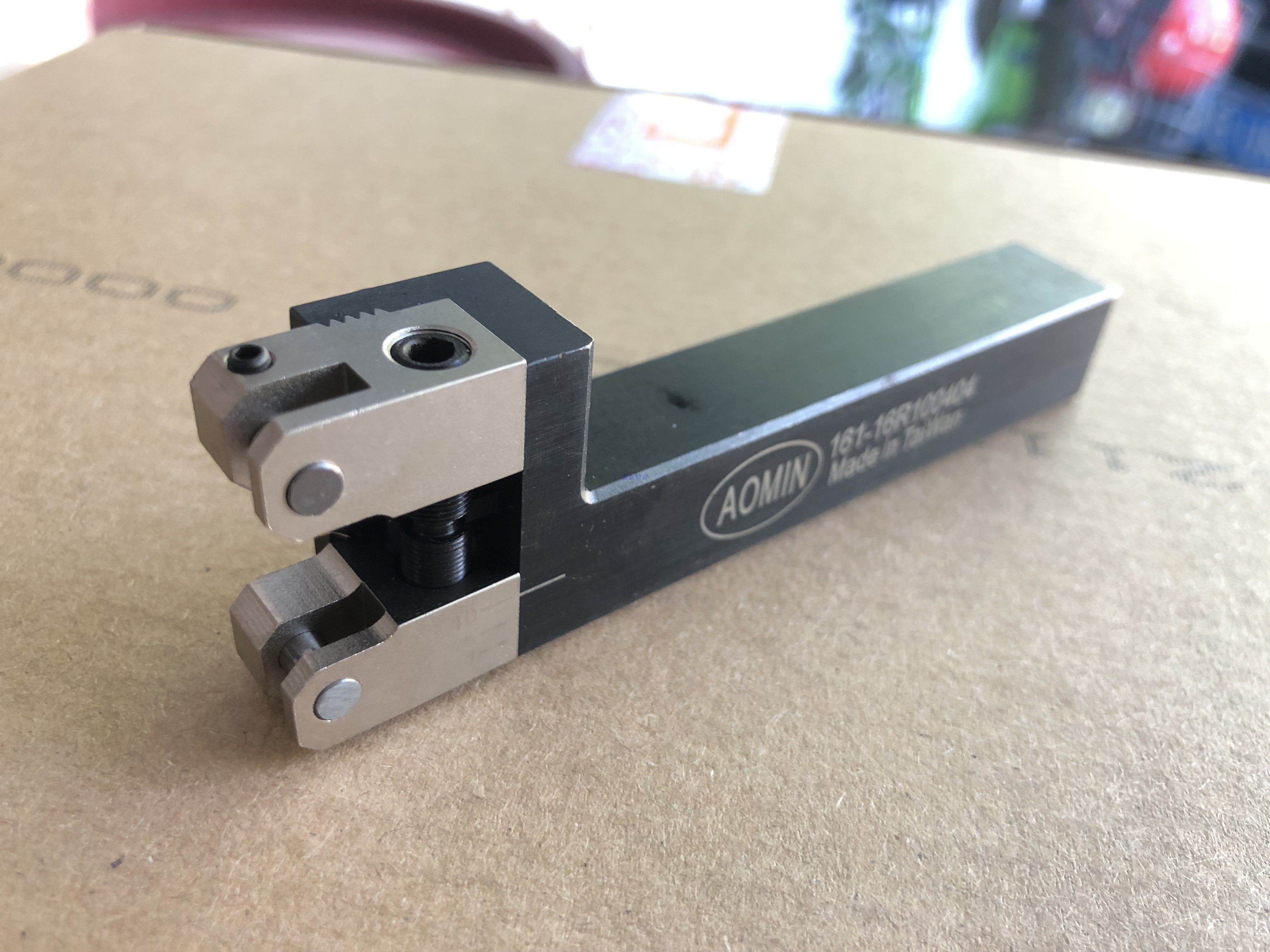 Taiwan AOMIN 161 Series double-wheel cutter pliers press knurling knife mesh embossed small diameter knurling
