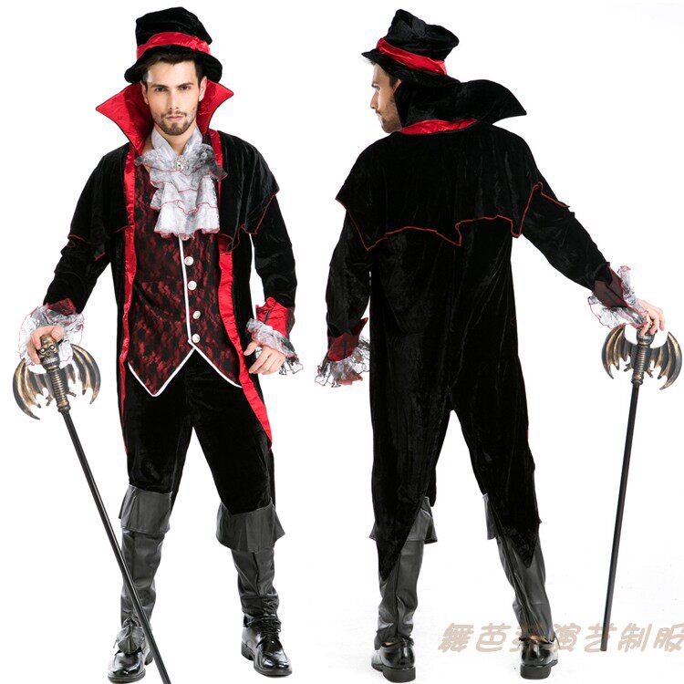 欧洲中世纪服装男款贵族服伯爵服英国护卫兵海王斯巴达勇士cos服