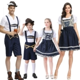 Немецкая национальная одежда Мужчины и женщины баварская традиционная одежда Мюнхенская фестивальная вечеринка европейская и американская сценическая одежда