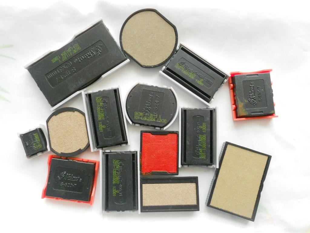 Xinli Shiny Back Ink Seal Replacement Cartridge S-820-7 1822-7 821-7 400-7 Printing Pad Wholesale