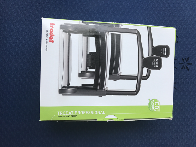 Zhuda Date Chapter Large number 116X70mm profprofessional 54126 tandem with double date back ink seal