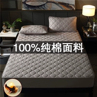 100% cotton một mảnh giường kháng khuẩn chống mite bông không thấm nước ngăn giường trải giường Simmons bảo vệ vỏ đệm - Trang bị Covers ga chun trải giường	