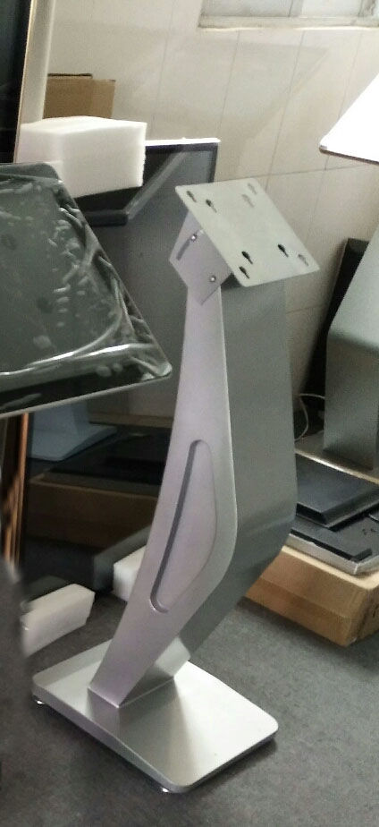 Small K-type floor bracket KTV touch screen monitor bracket touch screen all-in-one computer commercial display floor bracket