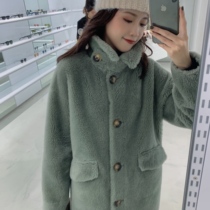 Spot benefits do not return do not change Hepburn wind lapel wool coat girlfriends wool coat