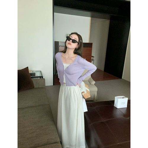 Трикотажная накидка, кардиган, летняя куртка, делается под заказ