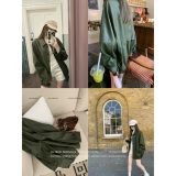 Черная ретро небольшая куртка, делается под заказ, в американском стиле, подходит для подростков, осенняя