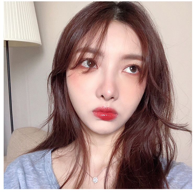 Thái Lan zenn gương gương tráng men dưỡng ẩm son bóng son môi son bóng thối màu cà chua - Son bóng / Liquid Rouge 	son bóng trong suốt	