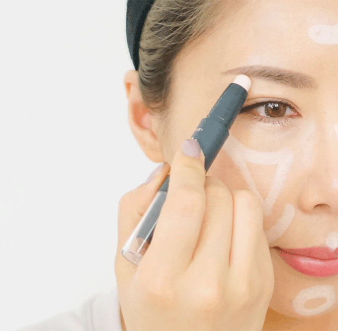 Hàn quốc etude nhà Etude Nhà 101 đúp head công suất sửa chữa ánh sáng cao stick bóng mũi bóng silhouette stereo bắt sáng