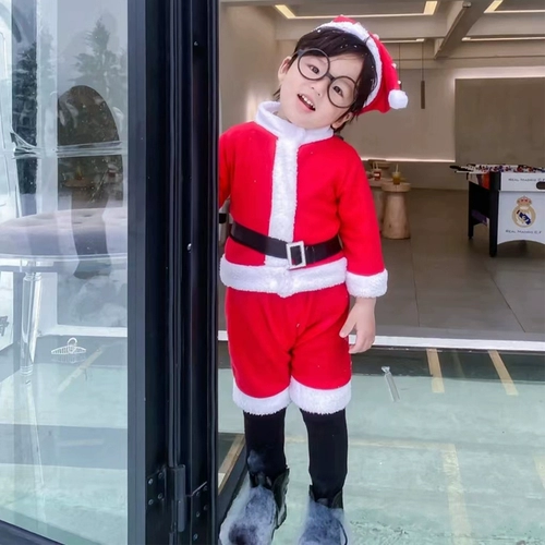 Детский комплект для пожилых людей для мальчиков, детская одежда, косплей, наряжаться