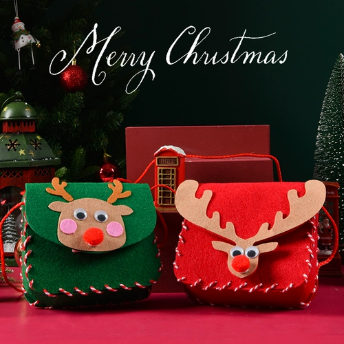 Рождественский подарок ручной работы DIY Cartoon Cartoond рюкзак творческий детский сад детские материалы рождественские украшения