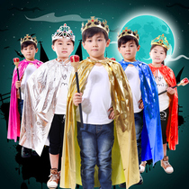 Halloween childrens clothing decoration boy cosplay cloak Prince cloak actor role play