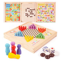 Multi - function chess - flying chess - playing five - tier chess - game pupils game plays childrens game - like intelligence toys