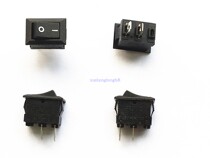Small boat switch 15mm * 10mm power switch PRONIC two feet 2 R36-12C black 3A250v