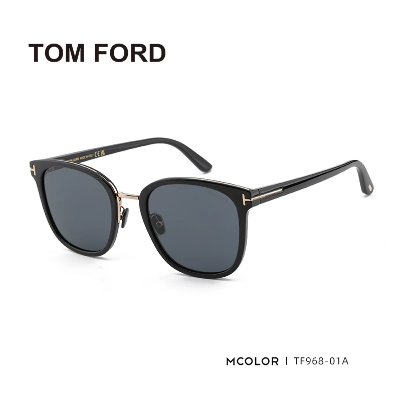Tom Ford, вместительные очки солнечные, универсальные очки с солнечными элементами, простой и элегантный дизайн