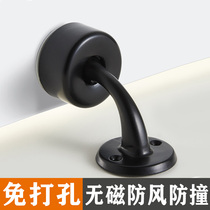 Cabe door suction anti-collision non-magnetic door stop door touch door door door toilet suction door rear windproof non-hole suction household