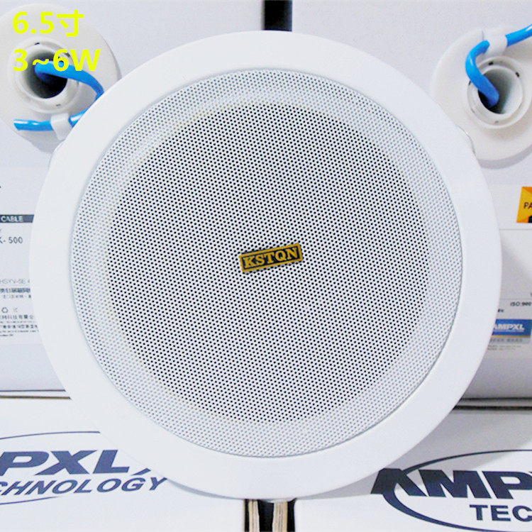 Jinshidun KS-809B School Supermarket Smallpox Horn Office Conference Ceiling Speaker Amplifier Suction Ceiling Audio