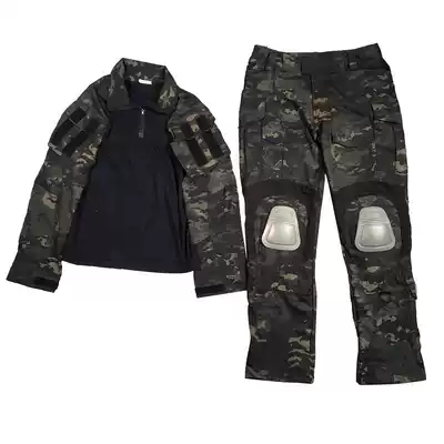 GEN3 dark night multi-terrain camouflage MCBK tactical frog skin G3 black CP combat frog suit suit