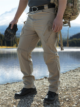 Summer thin IX9 tactical trousers men breathable military fan pants special forces fast dry pants training pants outdoor overalls