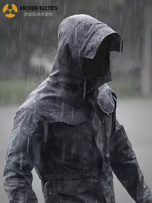 Archon spy Shadow tactical jacket men's autumn and winter outdoor waterproof windbreaker medium and long version M65 military fan functional assault jacket
