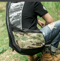 sarchon new portable lightweight large capacity waterproof outdoor military fans camouflage commuter bag sports shoulder crossbody