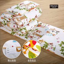 Kindergarten Entrance Garden Quilt 3 Pieces 6 Pieces 6 Pieces Children Pure Cotton Bed Pint Kindergarten Afternoon Nap Quilt Cushion Pillow