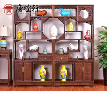 Redwood Furniture Chicken Wing Wood Ancient Frame Solid Wood Chinese Porch Cabinet Antique Dobao Pavilion Exhibition Frame Antique Frame Partitions