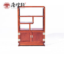 Mahogany furniture Myanmar Rosewood Bok ancient frame solid wood Chinese style small doobao Pavilion living room display rack purple sand pot shelf