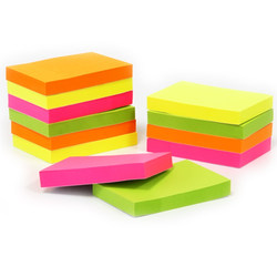 Deli fluorescent color sticky notes classification stickers content record stickers index stickers message N times notice stickers 9085