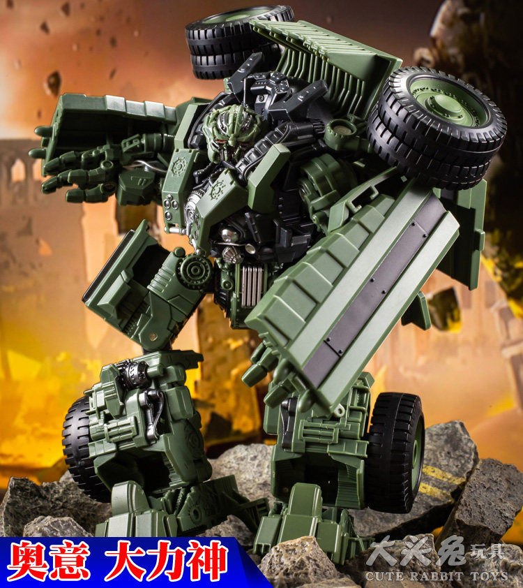 Transforming Toys Olympic SS Hygiene Rolling Rage Bulldozer Engineering Vehicle Movie Heavy Trailer Diamond