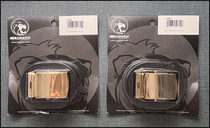 Brand new unopened IRA American Lujun mens black 22K gold-plated buckle inner belt Made in the United States original