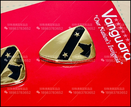 Vanguard производится в США. Металлический значок армии США. Значок DUI.