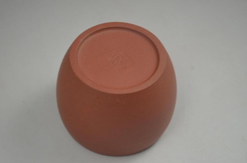 Zisha nồi cốc cát màu tím món quà trà Yixing đầy đủ handmade đặc biệt đích thực để gửi bìa cứng G-loại địa phương cup chậu hoa đất nung