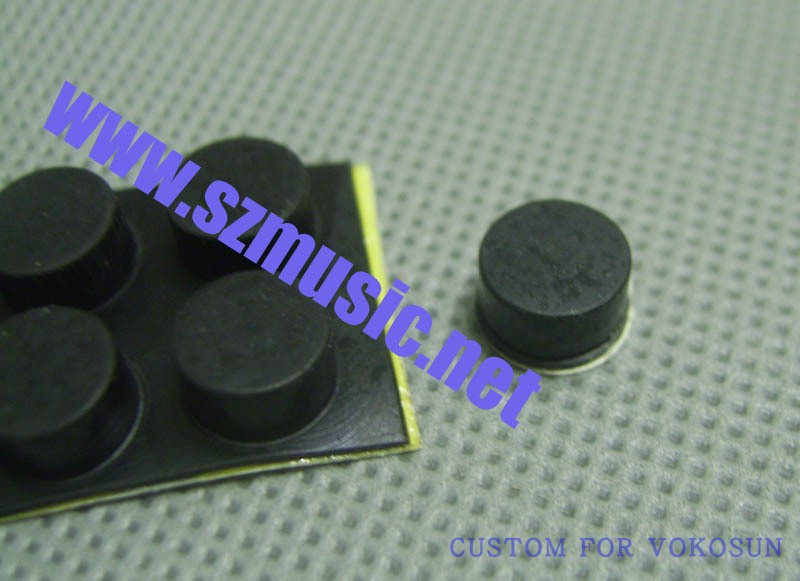 1005 plastic cushion rubber mat Host shell padded foot round for elimination of noise reduction 3M Back to glue 1000