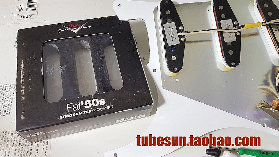 Customize the FENDER paragraph electric guitar free of welding Findart 50S Guitar Rising Tone beyond manual welding