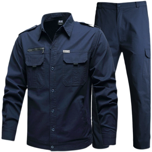 Хлопковый летний тонкий износостойкий камуфляжный комбинезон, защита от ожогов