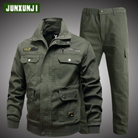 Армейский зеленый топ и брюки