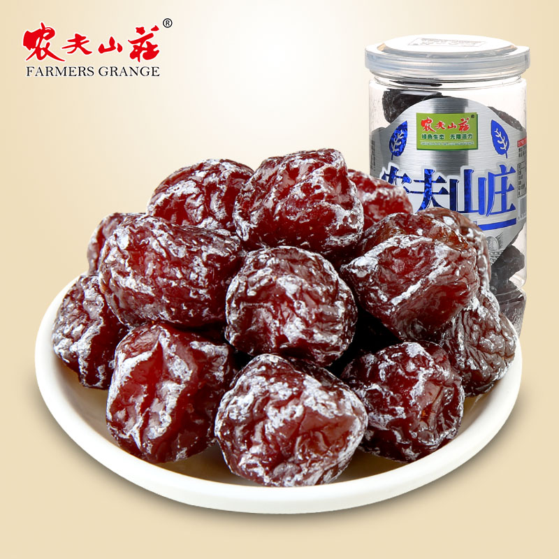 Farmer's Villa Wonderful Yogurt Plum 202g bottles of canned candied fruit dried Korean words plum sour plum small to eat snacks